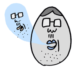 The sticker of old bird. sticker #5429683