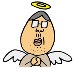 The sticker of old bird. sticker #5429690