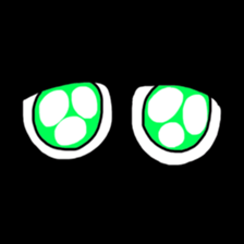 Black small kitten sticker #5429735