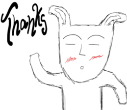 Mr. Rabbitson sticker #5430465