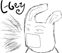 Mr. Rabbitson sticker #5430468