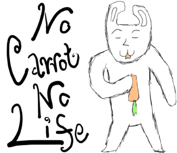 Mr. Rabbitson sticker #5430470