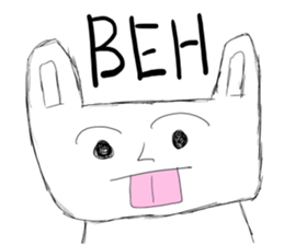 Mr. Rabbitson sticker #5430475