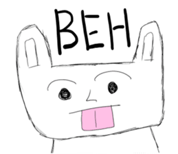 Mr. Rabbitson sticker #5430475