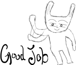 Mr. Rabbitson sticker #5430477