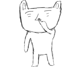 Mr. Rabbitson sticker #5430481