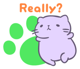 Mitchiri-Neko Hello Sticker sticker #5430535