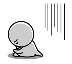 Sticker of white bird sticker #5431275