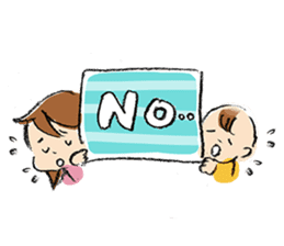 Good luck mom!Baby Series sticker #5431406