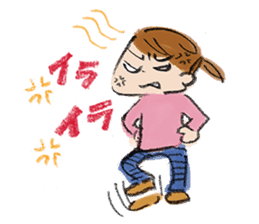 Good luck mom!Baby Series sticker #5431416