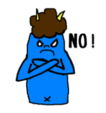 everyday "KO ONI" sticker #5431421