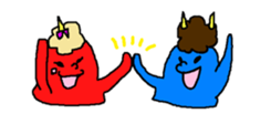 everyday "KO ONI" sticker #5431424
