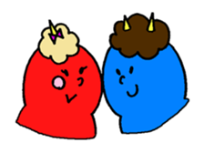 everyday "KO ONI" sticker #5431441