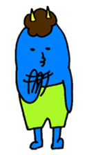 everyday "KO ONI" sticker #5431442