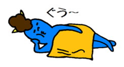 everyday "KO ONI" sticker #5431458