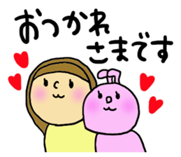 Great mother! Couple edition sticker #5431706