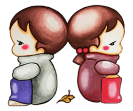 The Lovely couple sticker #5433035