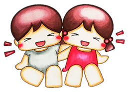 The Lovely couple sticker #5433057