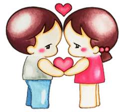 The Lovely couple sticker #5433058