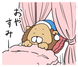 The king of the king of beasts sticker #5433076