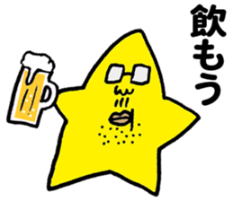 Man of the star sticker #5433477