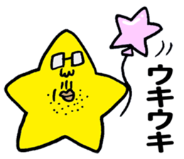 Man of the star sticker #5433478