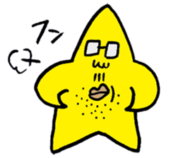 Man of the star sticker #5433480