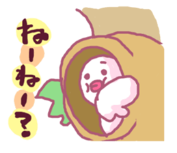 White Bunbun sticker #5433633