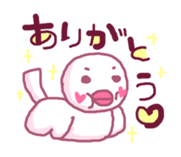 White Bunbun sticker #5433635