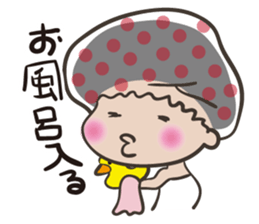 Onion head miss TAMAKO sticker #5433827