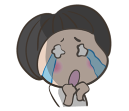 Onion head miss TAMAKO sticker #5433829