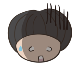 Onion head miss TAMAKO sticker #5433830