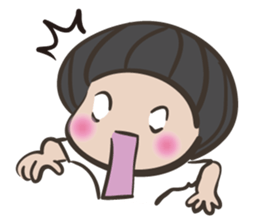 Onion head miss TAMAKO sticker #5433832