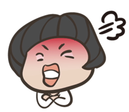 Onion head miss TAMAKO sticker #5433833