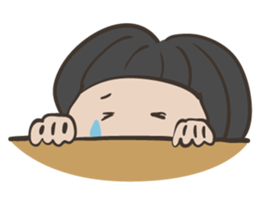 Onion head miss TAMAKO sticker #5433837