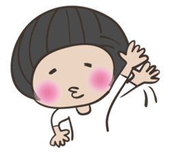 Onion head miss TAMAKO sticker #5433840