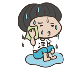 Onion head miss TAMAKO sticker #5433846