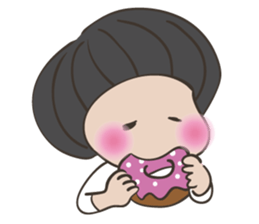 Onion head miss TAMAKO sticker #5433849