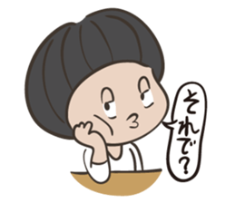 Onion head miss TAMAKO sticker #5433856