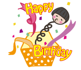 Onion head miss TAMAKO sticker #5433858