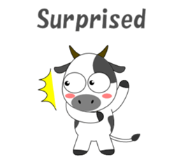 Conversation with cow English sticker #5433972