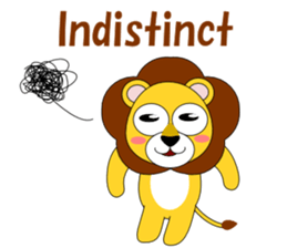 Conversation with Lion English sticker #5434119