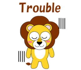 Conversation with Lion English sticker #5434120