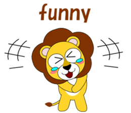 Conversation with Lion English sticker #5434133
