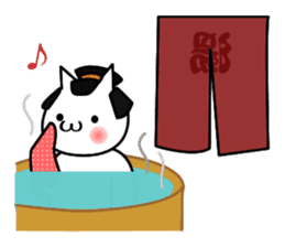 Cat-Samurai sticker #5434331