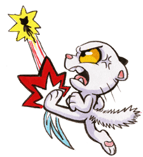 Day in the life of Yappy Cat sticker #5434642