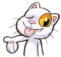 Day in the life of Yappy Cat sticker #5434656