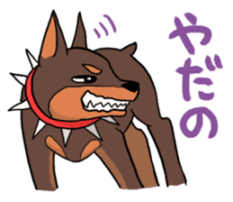 DOGS(JAPAN YAMAGATA SHONAI accent) sticker #5434710