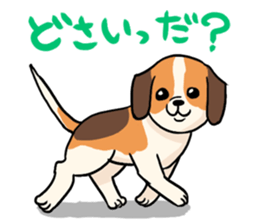 DOGS(JAPAN YAMAGATA SHONAI accent) sticker #5434714