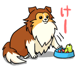 DOGS(JAPAN YAMAGATA SHONAI accent) sticker #5434727